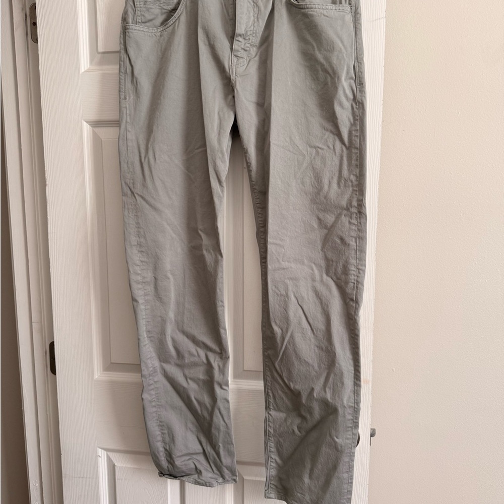 Mavi Zach Straight Leg Grey Jeans